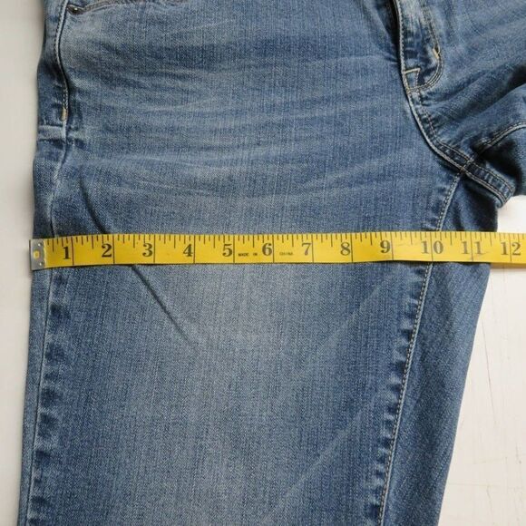 Mossimo Modern Bootcut Women's Size 14 Medium Wash Blue Denim Stretch 36X32 - Picture 9 of 13